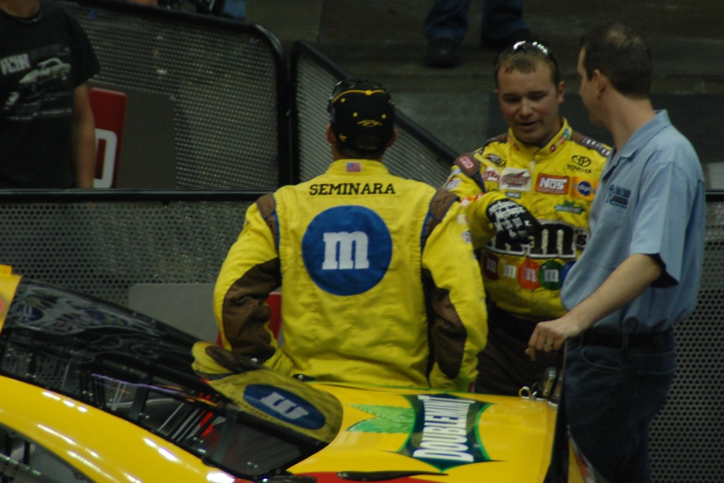 Jake Seninara at the Pit Crew Challenge
